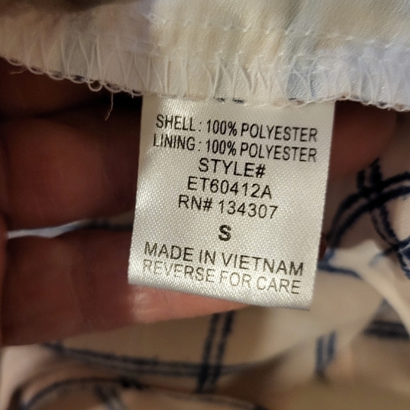 NWT Lumiere Small Urban Outfitters plaid pink and blue - Picture 10 of 11